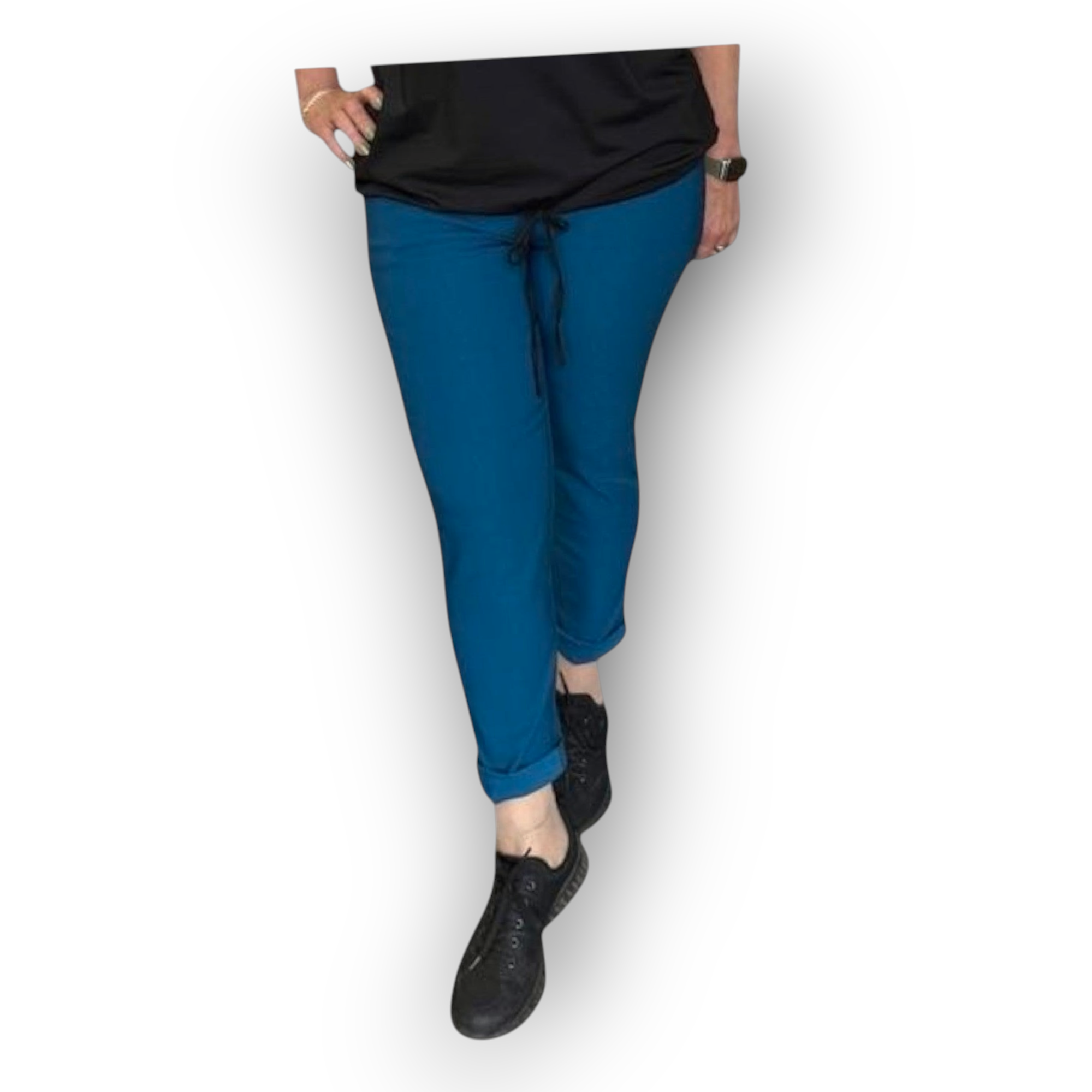 Sportosan elegáns, extra női nadrág 4XL-ig
