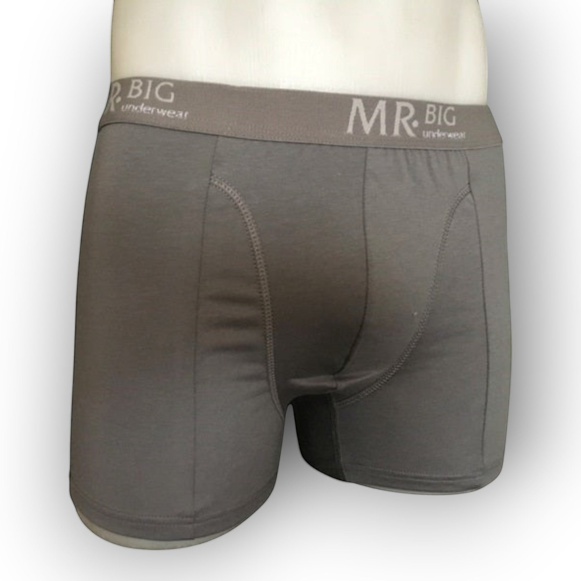 Mr. Big elasztikus pamut, rávarrt gumizású boxer S-4XL-ig