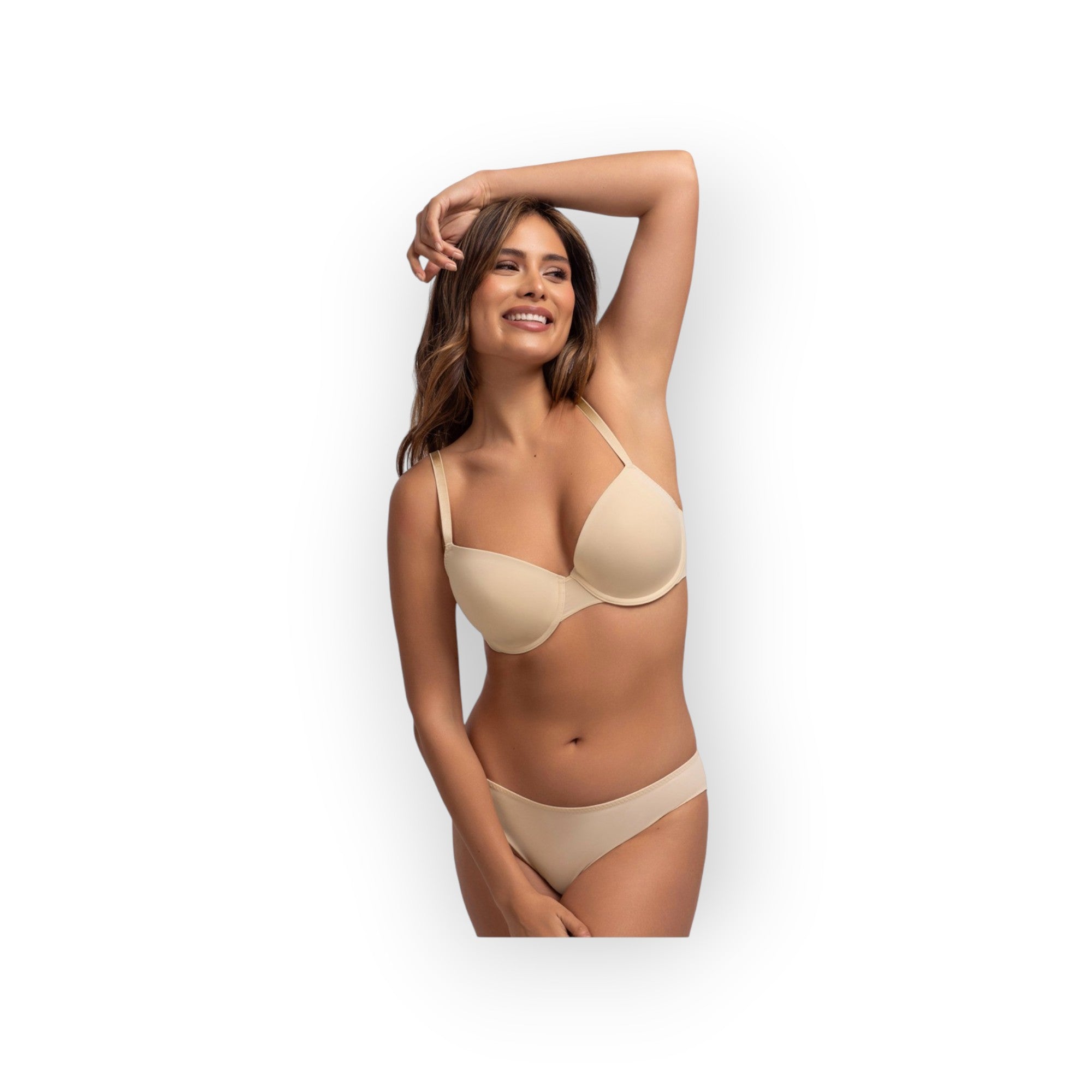 "B-C" DORINA, DUPLACSOMAGOS (test, fekete), LOUISE-2PP Demi fazonú melltartó