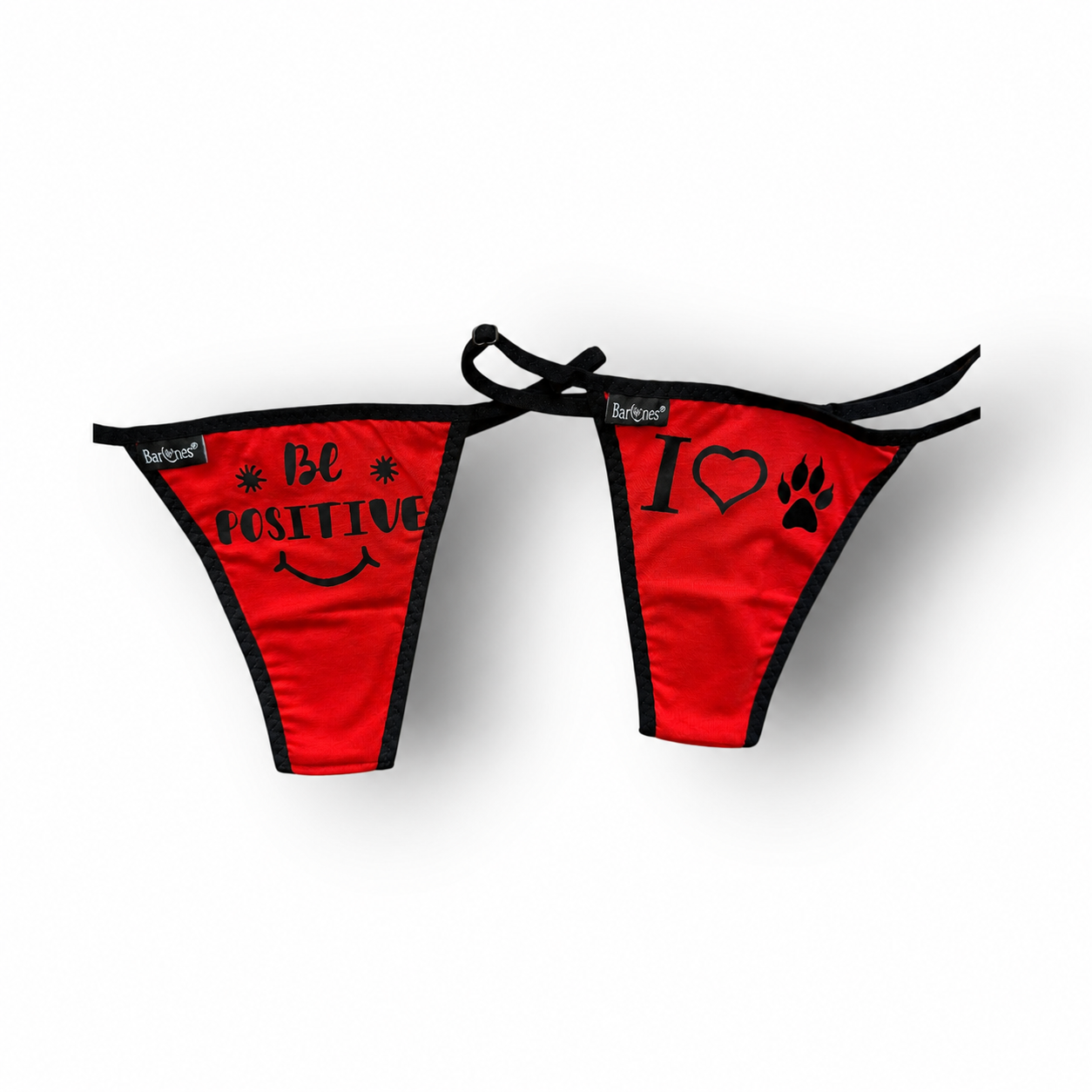 Női mintás, állítható pántos tanga - BARONES Bobo