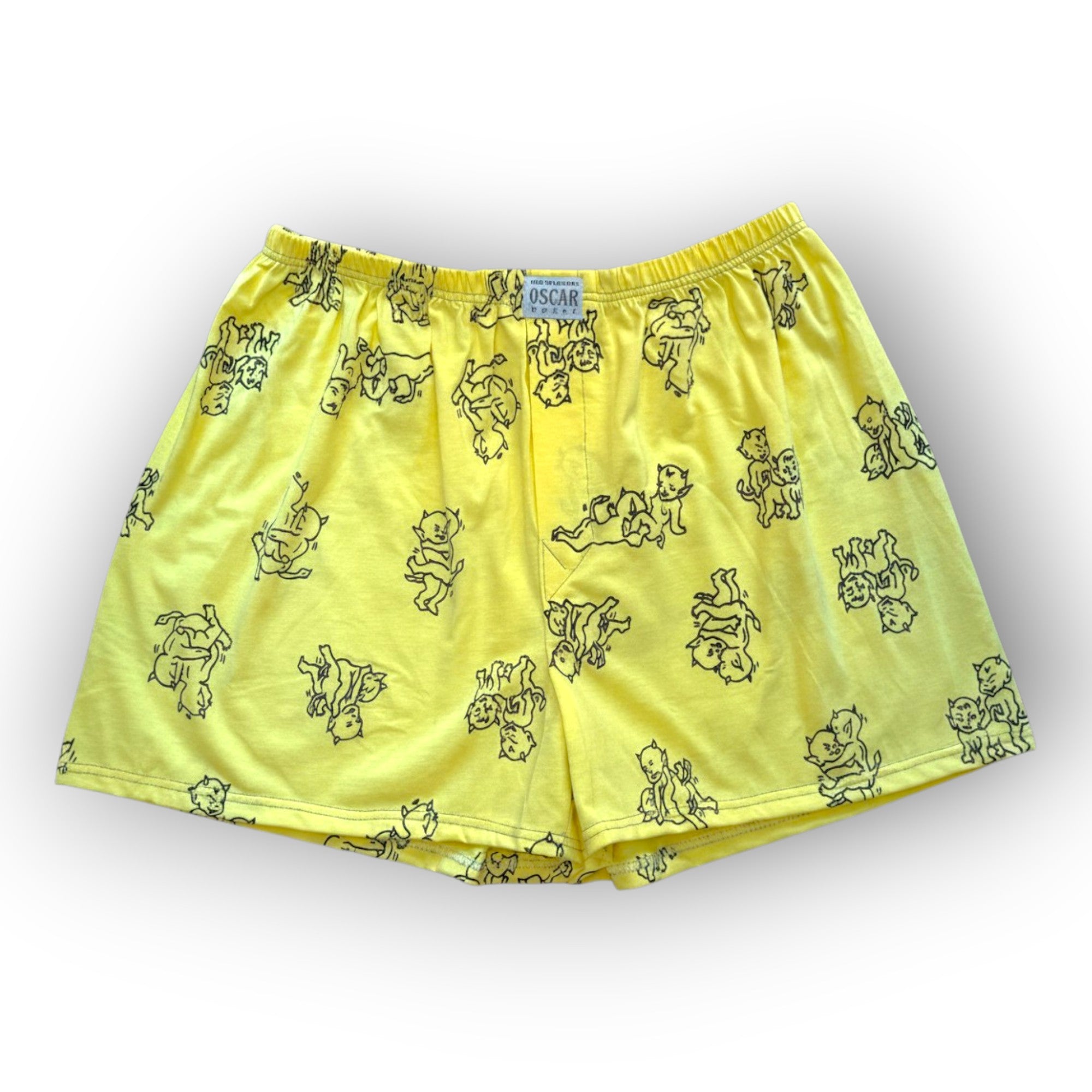 Férfi figurás színes boxer -Oscar
