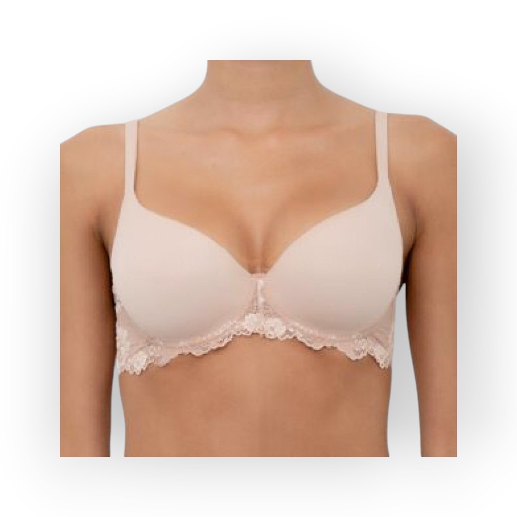 Mousse pizzo előformázott melltartó - LORMAR