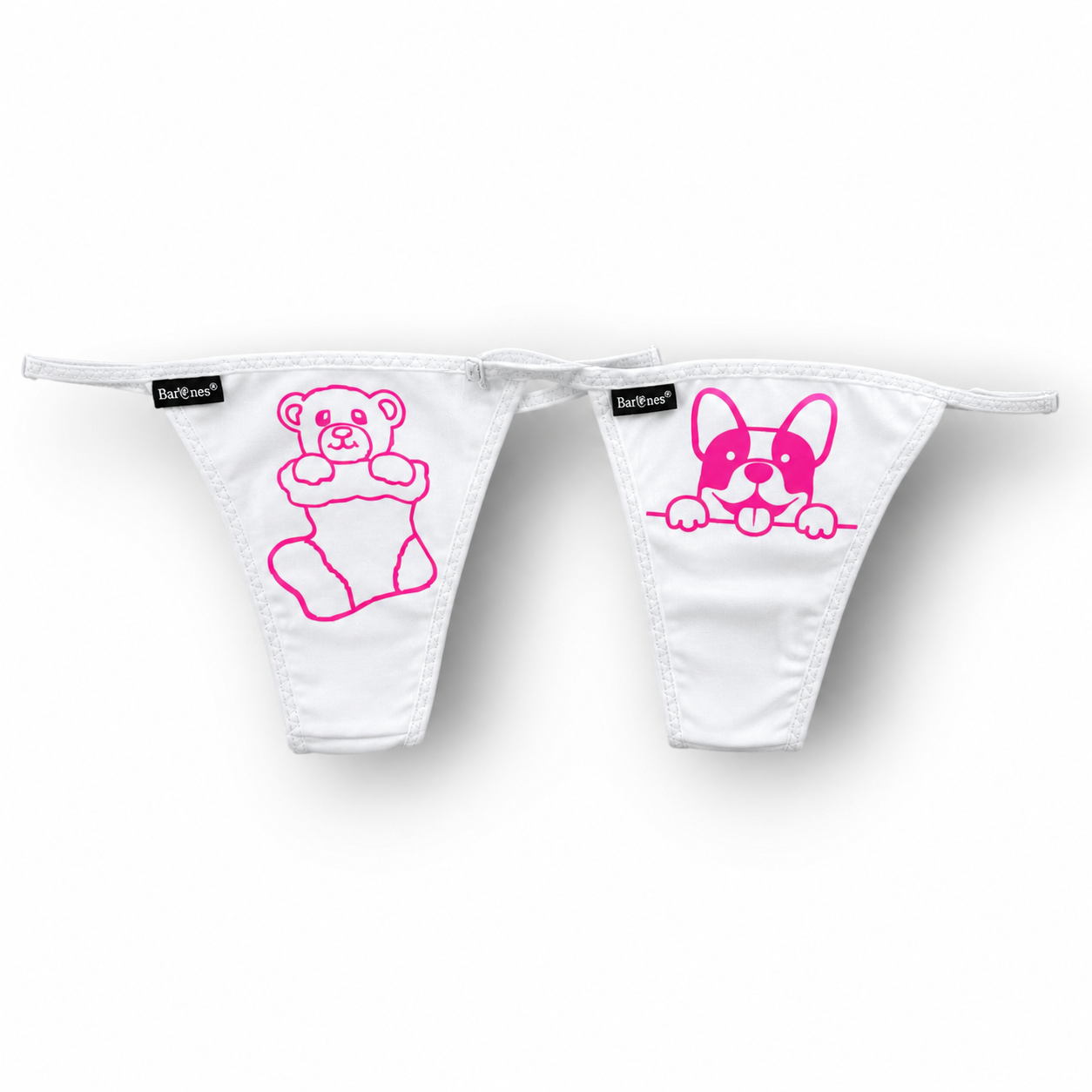 Női mintás, állítható pántos tanga - BARONES Bobo