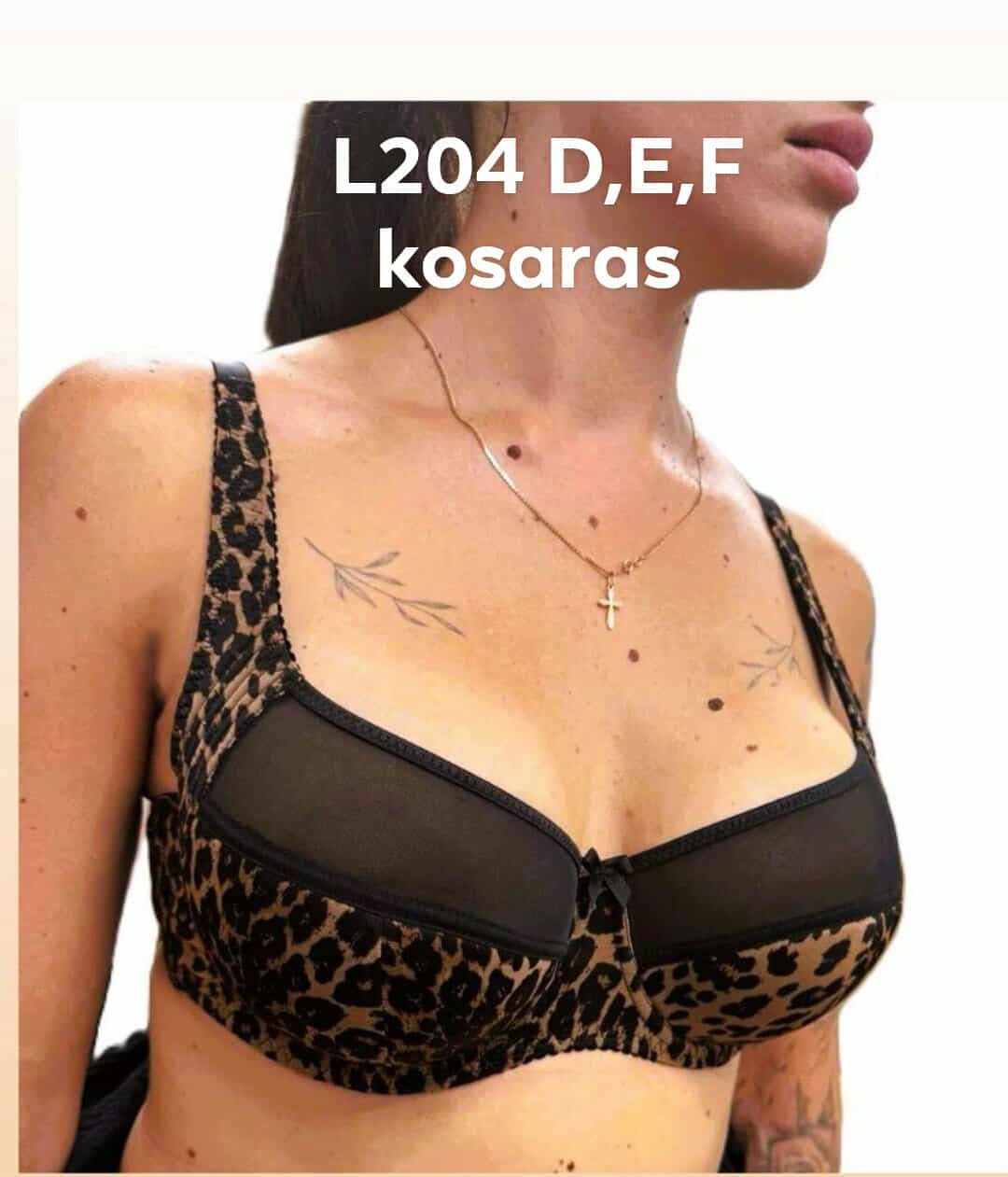 "G-H" kosarú Lilitte szivacsos melltartó